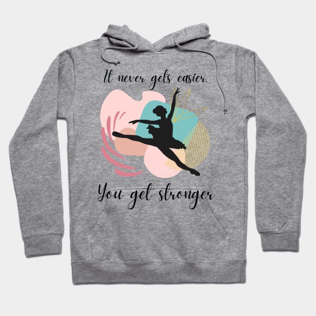 Ballet dancer gift Hoodie by Dancespread